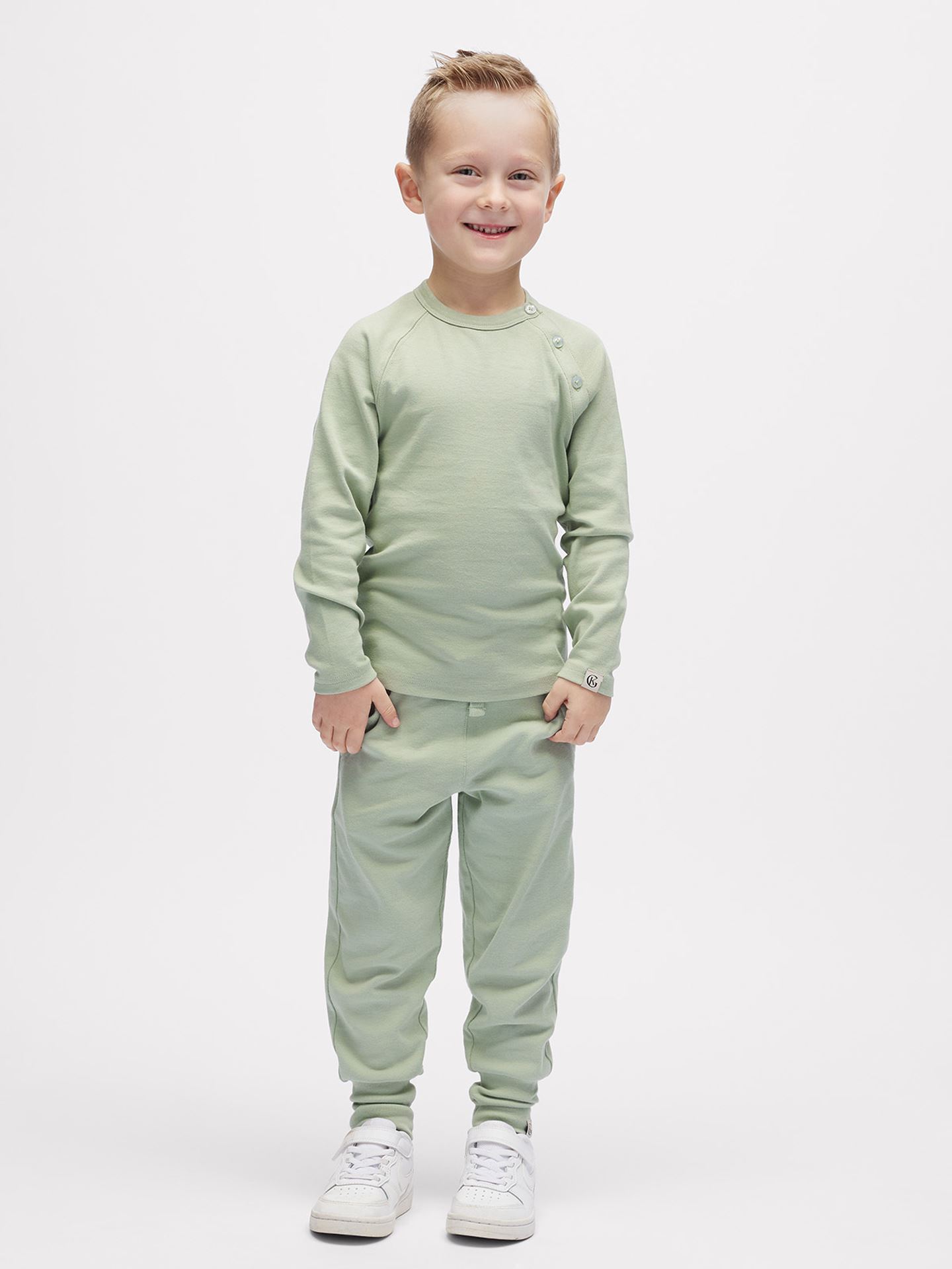 Gullkorn Villvette Bukse Varm Grønn