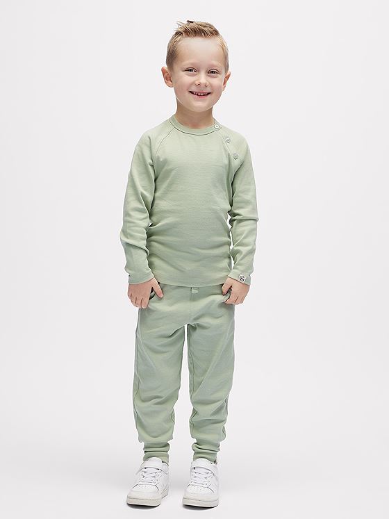 Gullkorn Villvette Bukse Varm Grønn