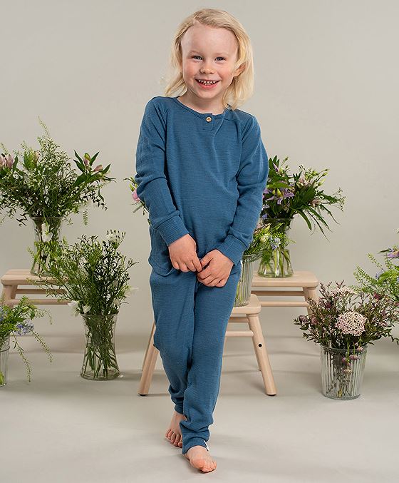 Gullkorn Billie Ulltrøye Dyp Blå