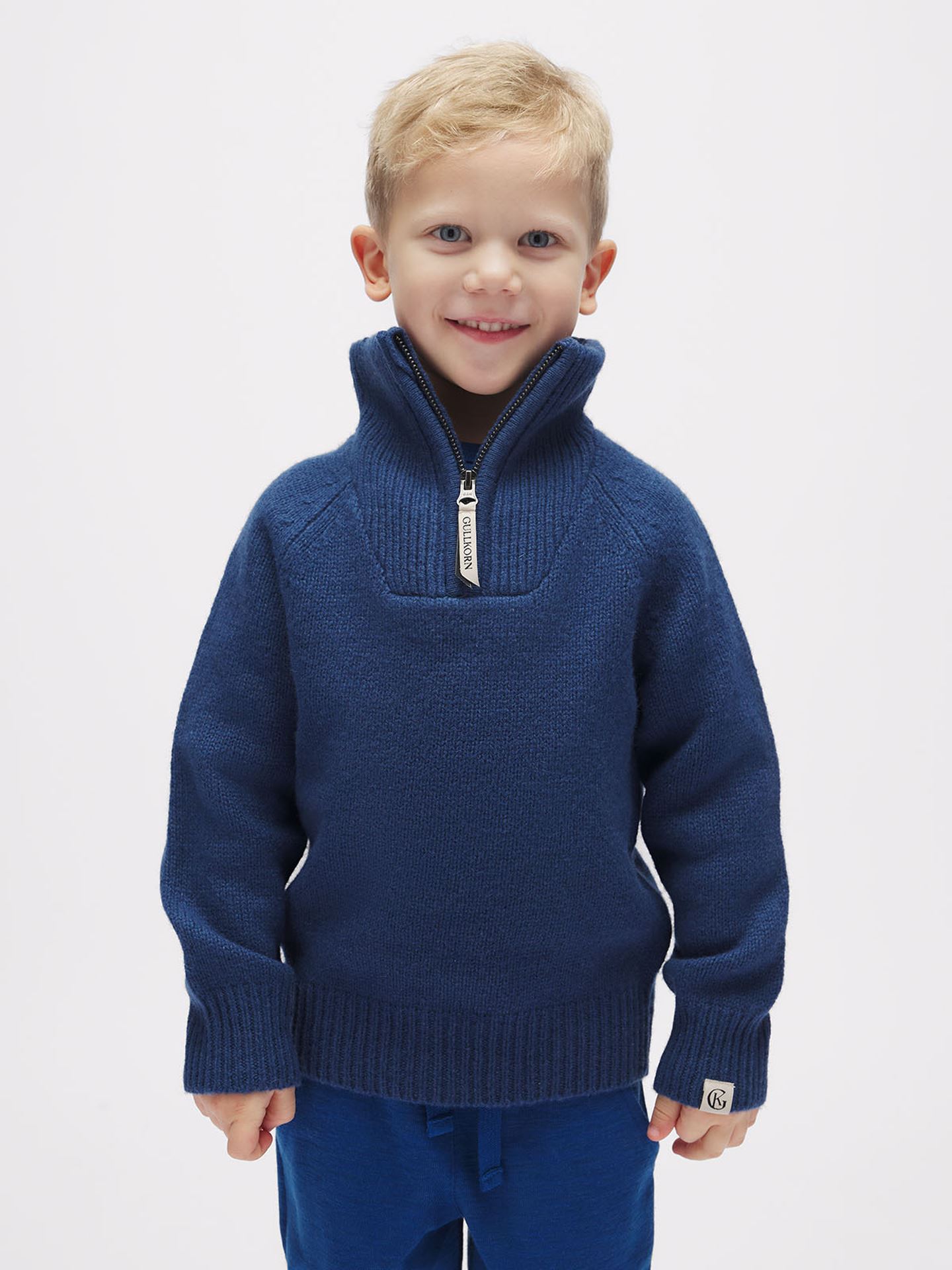 Gullkorn Norefjell Ullgenser Stormblå