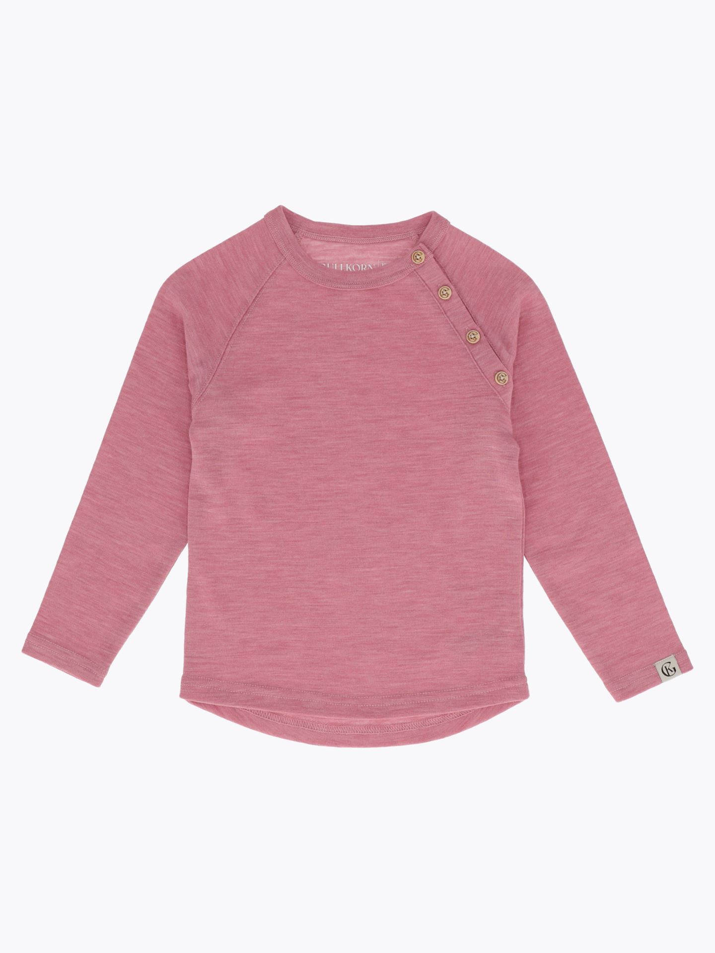 Gullkorn Villvette Ull Longsleeve Tåkerosa