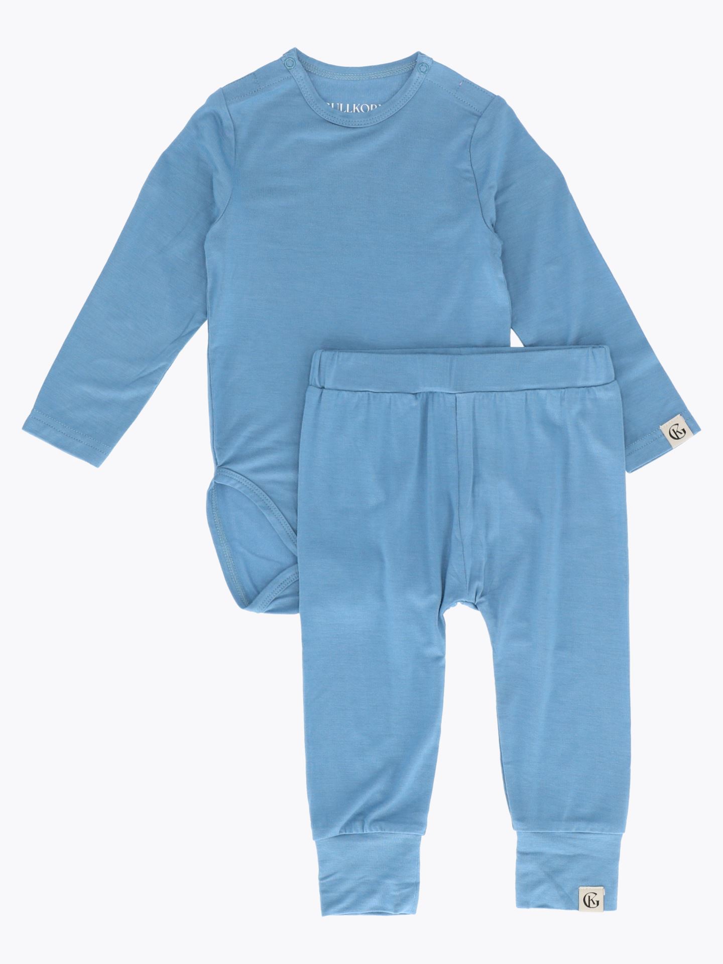 Gullkorn Vennen Baby Sett Tåkeblå