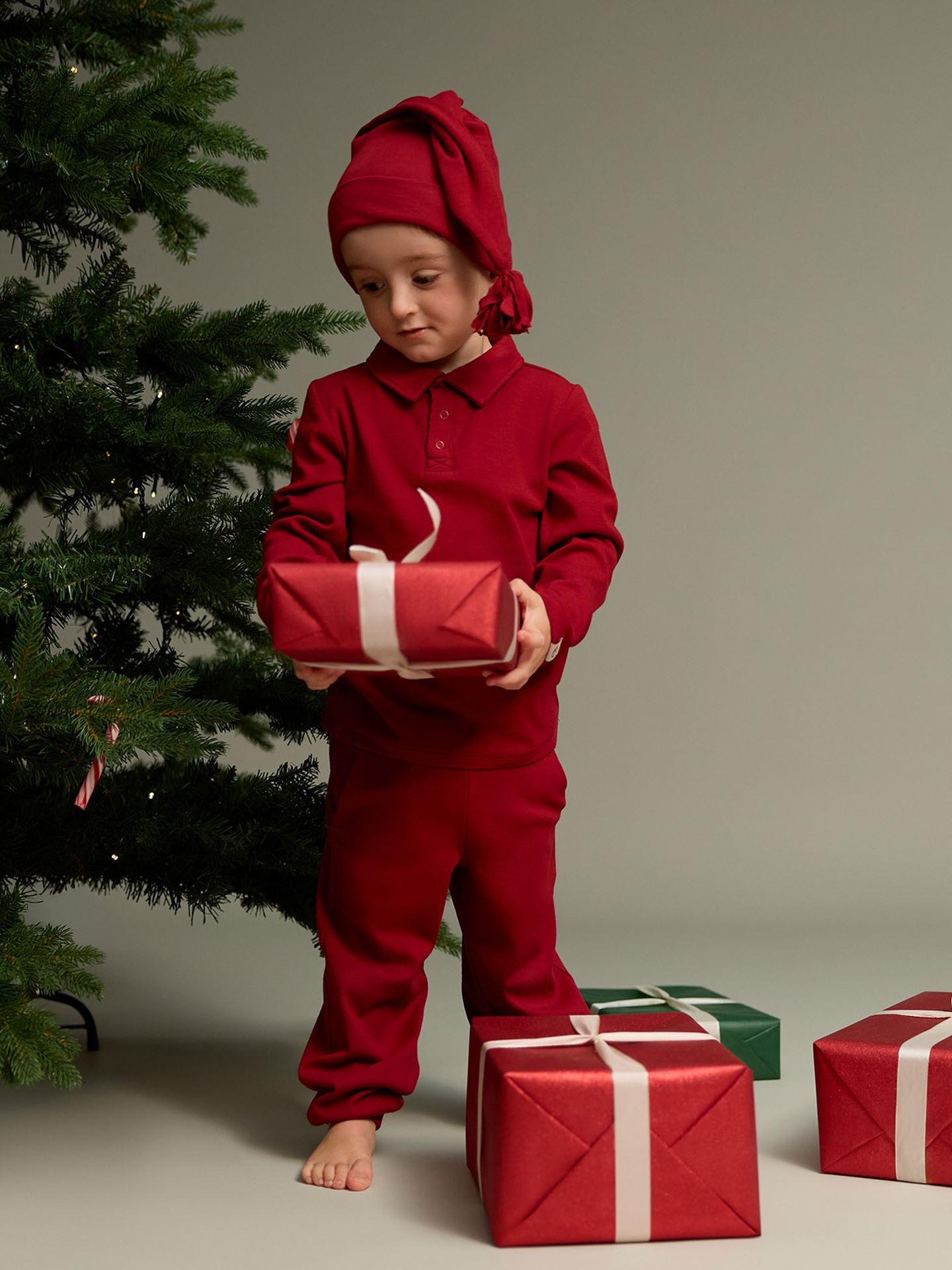 Gullkorn Eno Bukse Dyp Rød