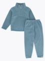 Gullkorn Berg Fleece Set Tåkeblå