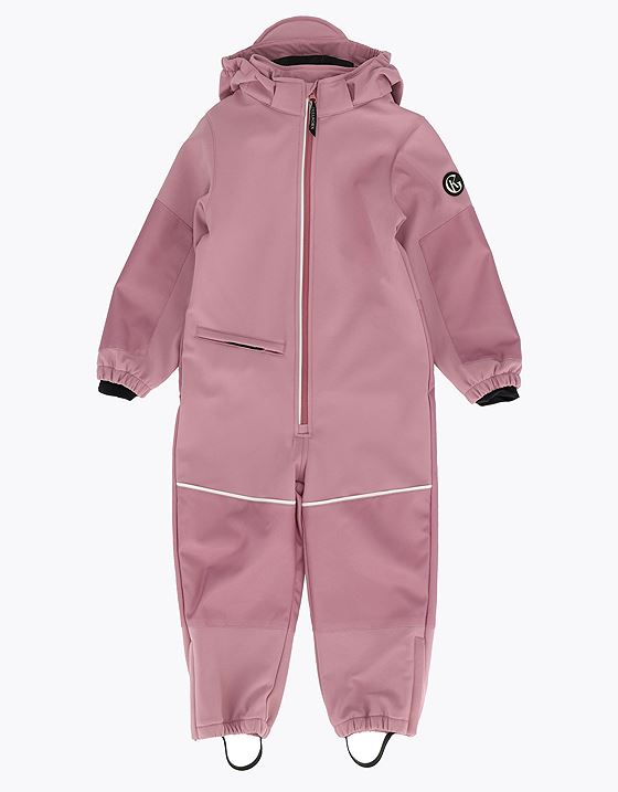 Gullkorn Skarn Parkdress Mørk Rosa