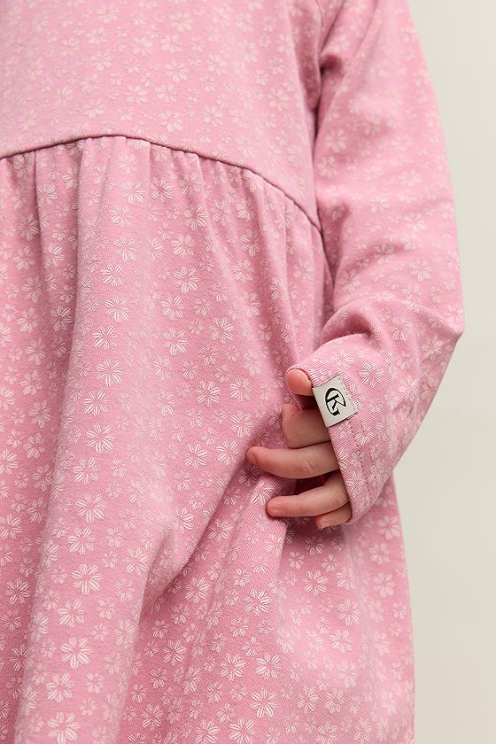 Gullkorn Villvette Kjole Dus Rosa (P)