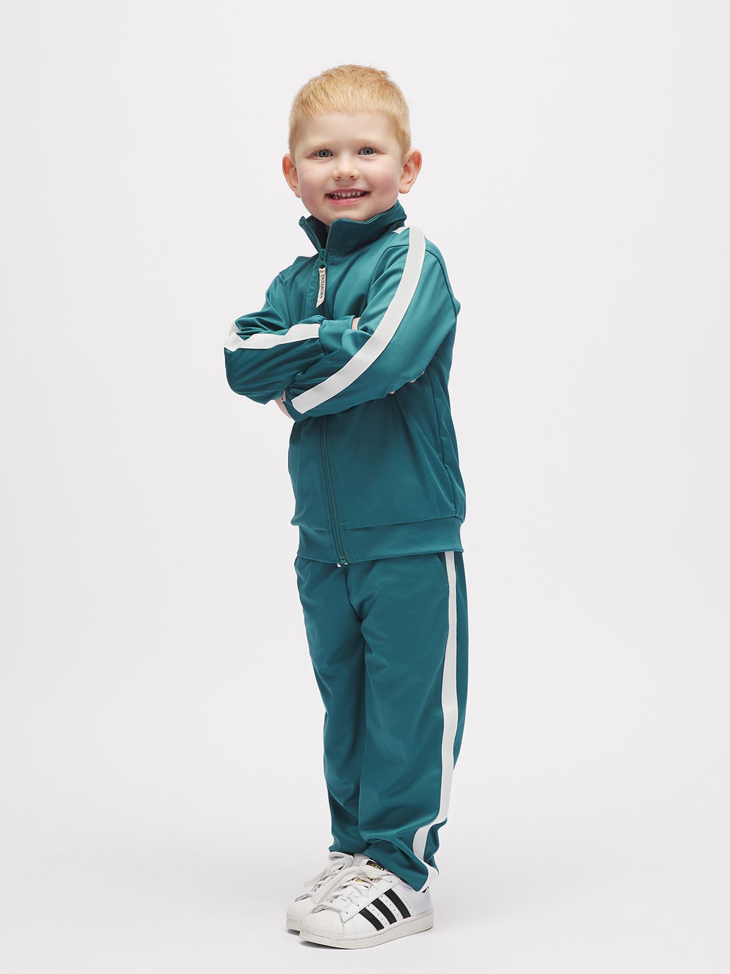 Gullkorn Perik Treningsdress M Blågrønn