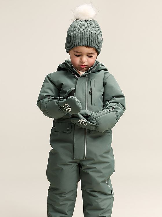 Gullkorn Monzo Vinterdress Dyp Grønn