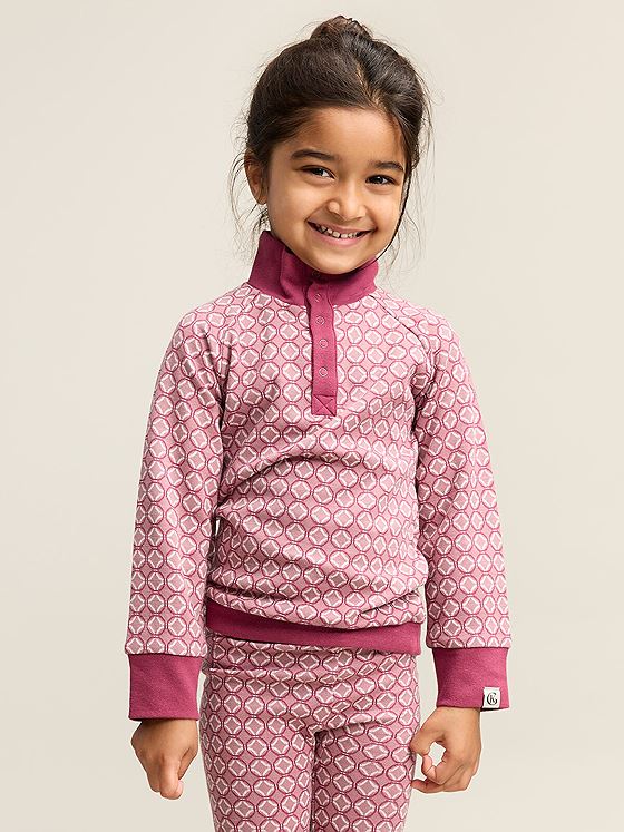 Gullkorn Axi Jacquard Genser Støvrosa (P)