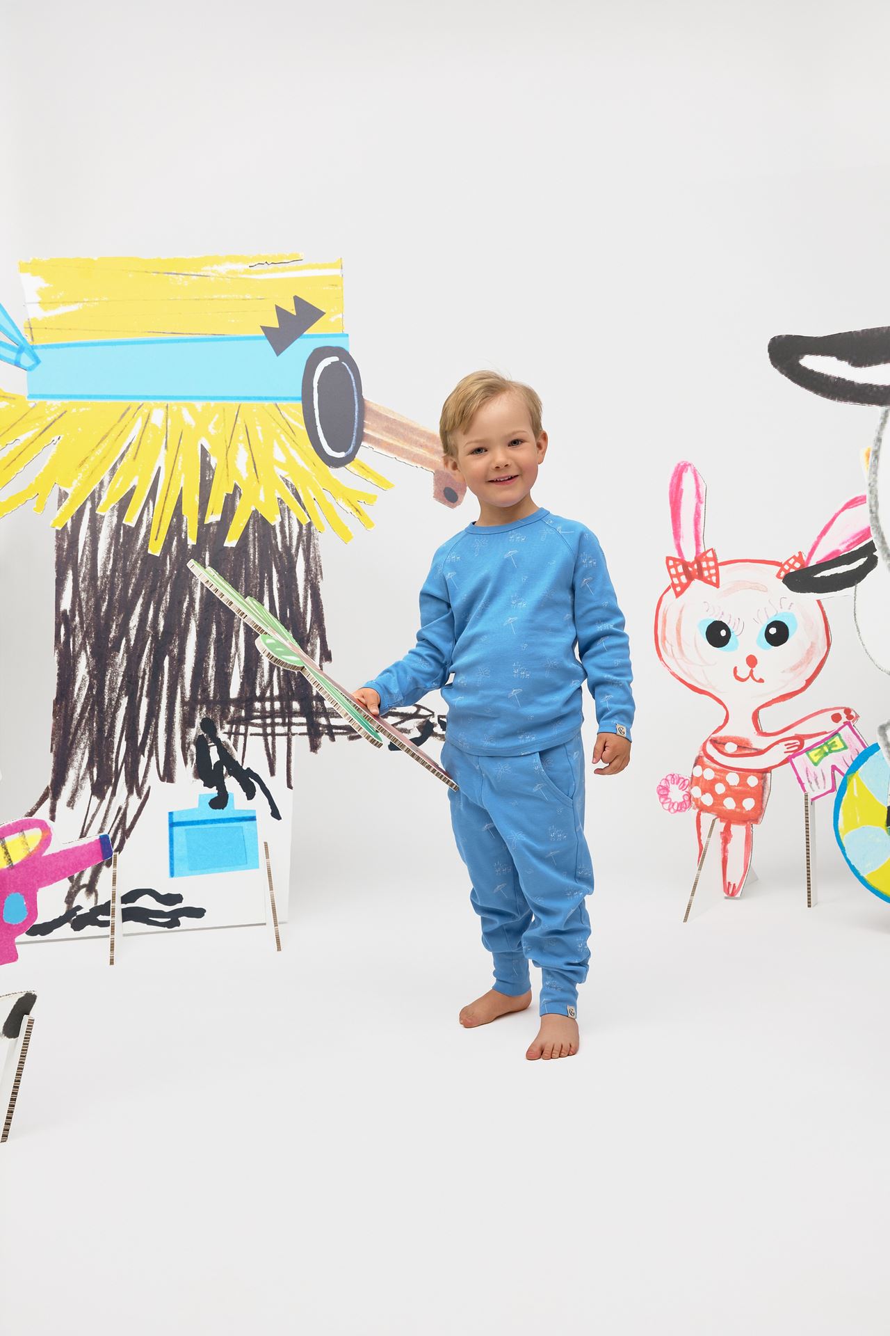 Gullkorn Bukkene Bukse Lys Blå (P)