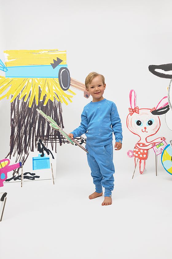 Gullkorn Bukkene Bukse Lys Blå (P)