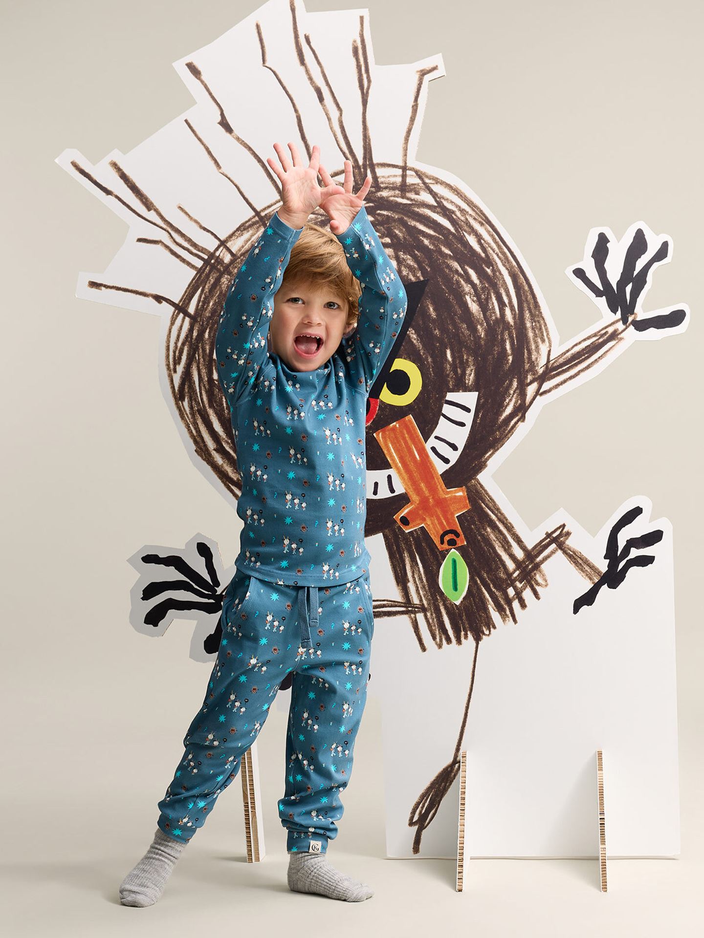 Gullkorn Bukkene Bukse Stormblå (P)