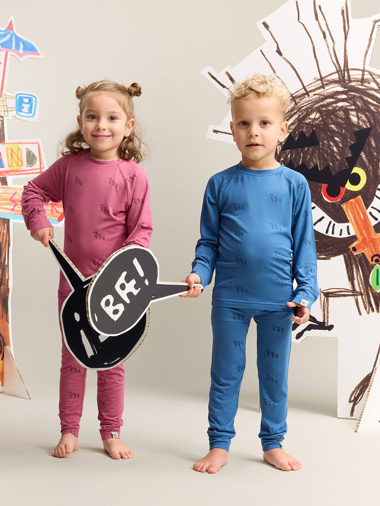 Gullkorn Bukkene Undertøy Varm Rosa (P)