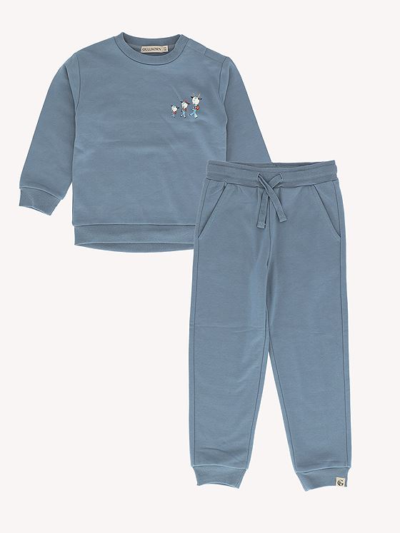 Gullkorn Bukkene Joggedress Tåkeblå (P)