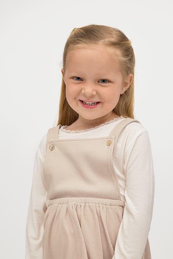 Gullkorn Kvarts Genser Krem