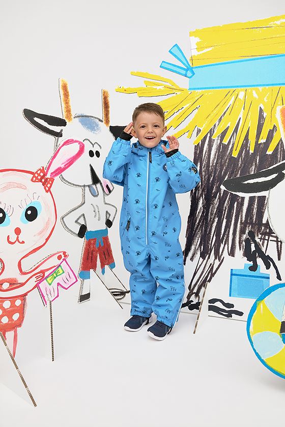 Gullkorn Bukkene Skalldress Lys Blå (P)